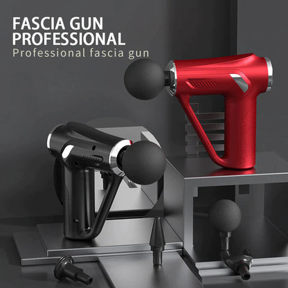 Pistola de masaje profesional SITUOFUN para tejido profundo con 32 niveles ajustables para el alivio muscular del cuello, cuerpo y espalda.